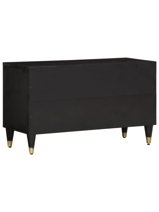 TV skříňka 80 x 31,5 x 46 cm masivní mangovníkové dřevo