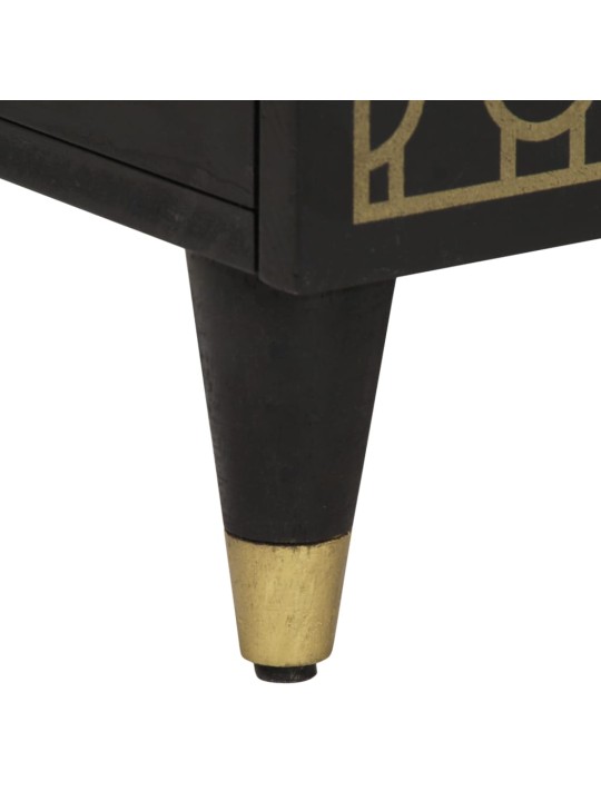 Skříň highboard 40 x 33 x 110 cm masivní mangovníkové dřevo