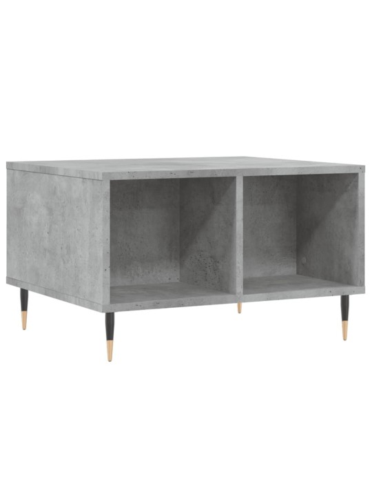 Konferenční stolek betonově šedý 60x50x36,5 cm kompozitní dřevo