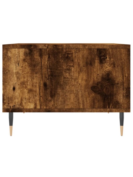 Konferenční stolek kouřový dub 60x50x36,5 cm kompozitní dřevo