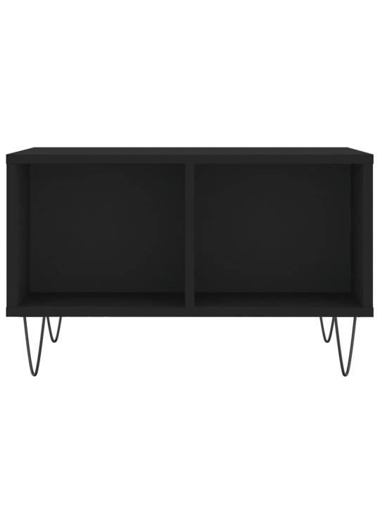 Konferenční stolek černý 60x50x36,5 cm kompozitní dřevo