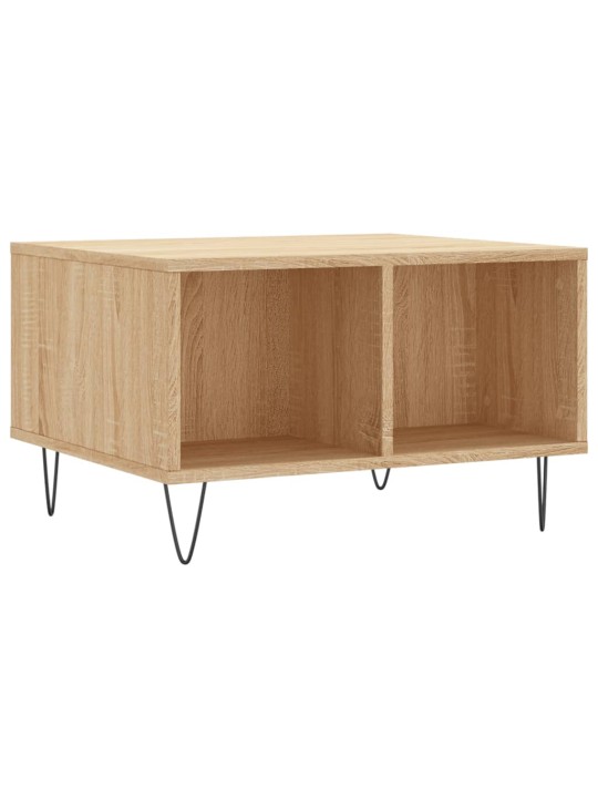 Konferenční stolek dub sonoma 60x50x36,5 cm kompozitní dřevo
