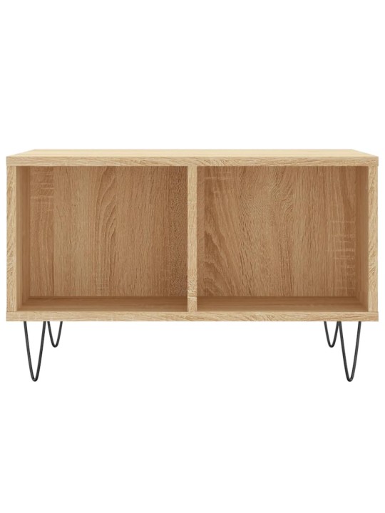 Konferenční stolek dub sonoma 60x50x36,5 cm kompozitní dřevo