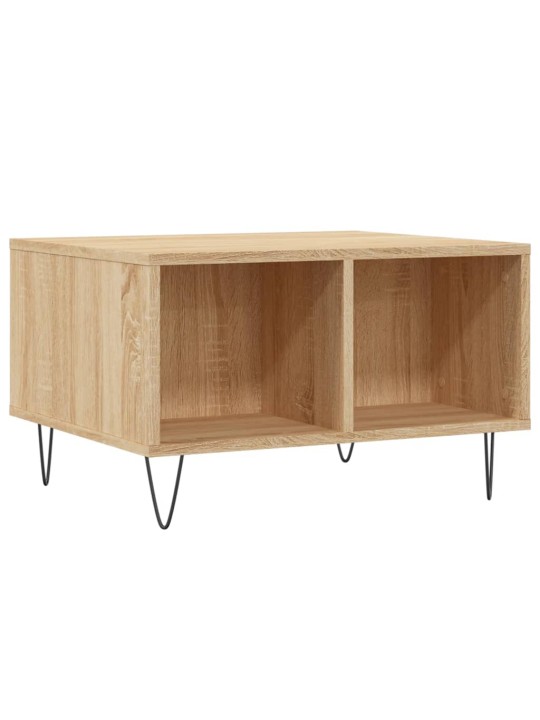 Konferenční stolek dub sonoma 60x50x36,5 cm kompozitní dřevo