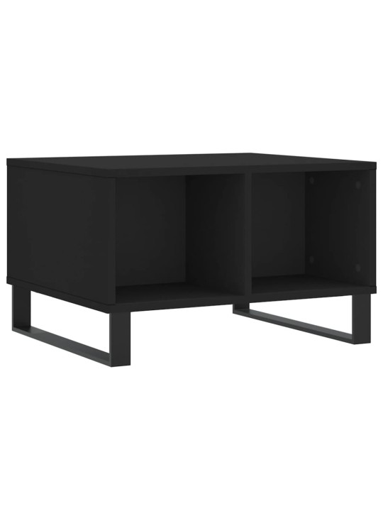 Konferenční stolek černý 60x50x36,5 cm kompozitní dřevo