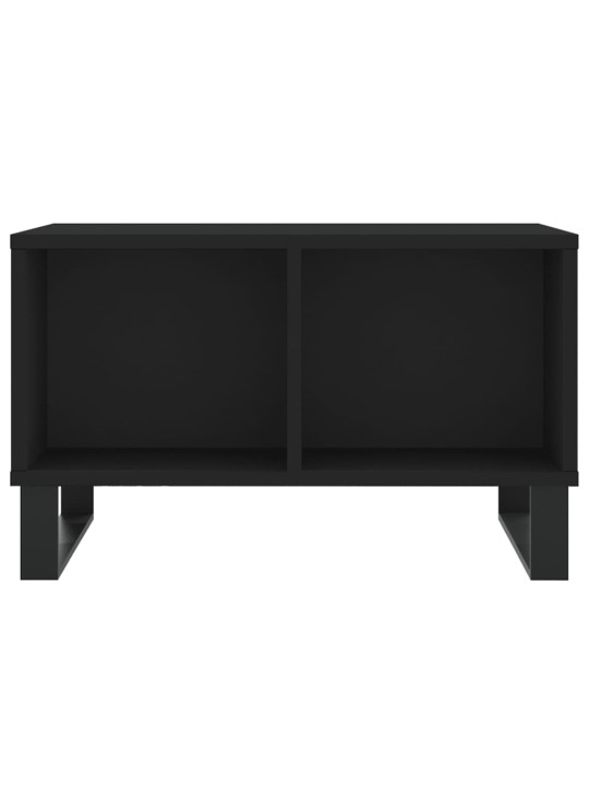 Konferenční stolek černý 60x50x36,5 cm kompozitní dřevo