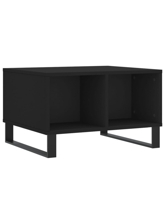Konferenční stolek černý 60x50x36,5 cm kompozitní dřevo