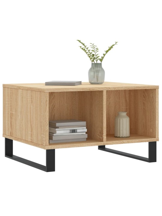 Konferenční stolek dub sonoma 60x50x36,5 cm kompozitní dřevo