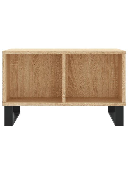 Konferenční stolek dub sonoma 60x50x36,5 cm kompozitní dřevo