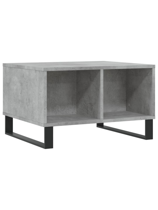 Konferenční stolek betonově šedý 60x50x36,5 cm kompozitní dřevo