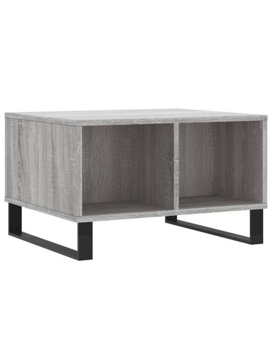 Konferenční stolek šedý sonoma 60x50x36,5 cm kompozitní dřevo
