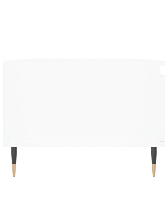 Konferenční stolek bílý 90 x 50 x 36,5 cm kompozitní dřevo