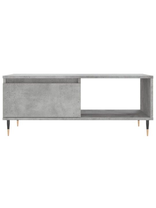 Konferenční stolek betonově šedý 90x50x36,5 cm kompozitní dřevo