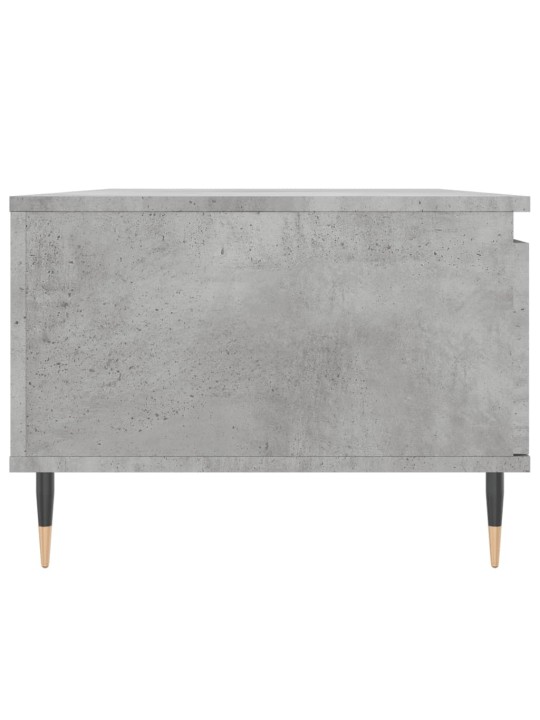 Konferenční stolek betonově šedý 90x50x36,5 cm kompozitní dřevo