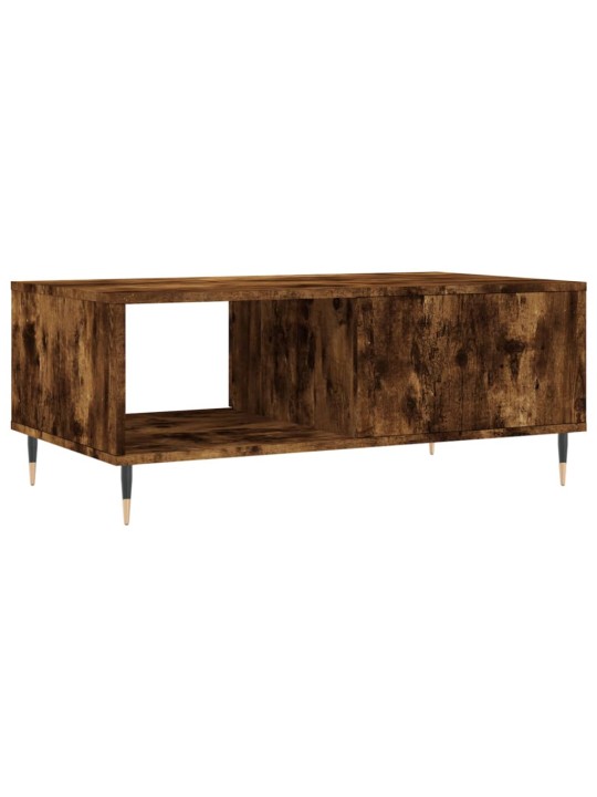 Konferenční stolek kouřový dub 90x50x36,5 cm kompozitní dřevo