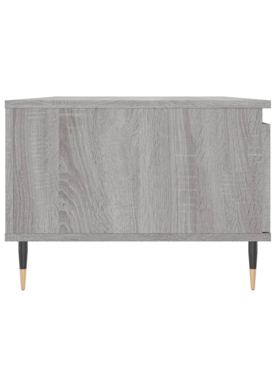Konferenční stolek šedý sonoma 90x50x36,5 cm kompozitní dřevo