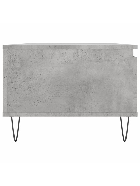 Konferenční stolek betonově šedý 90x50x36,5 cm kompozitní dřevo
