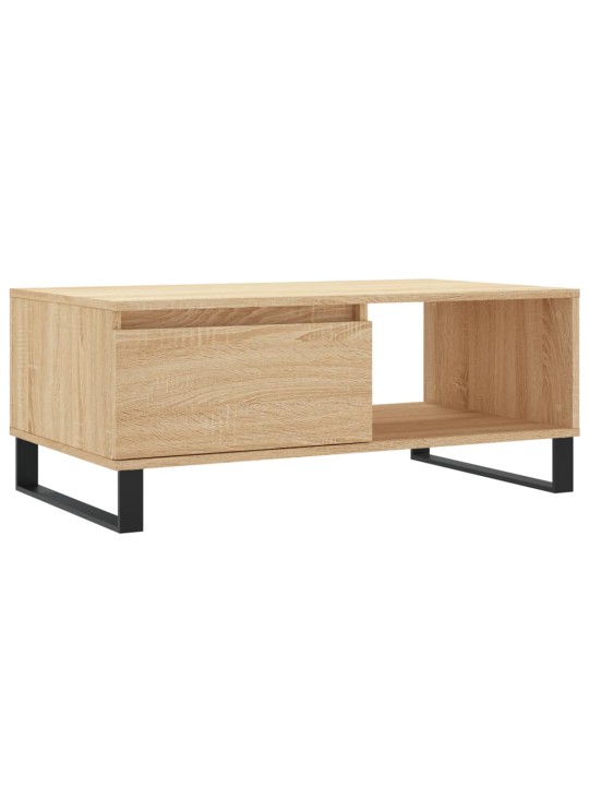 Konferenční stolek dub sonoma 90x50x36,5 cm kompozitní dřevo