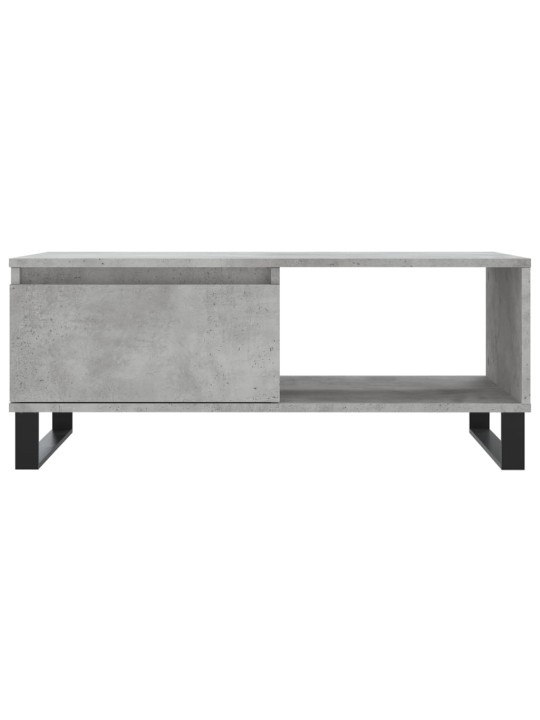 Konferenční stolek betonově šedý 90x50x36,5 cm kompozitní dřevo