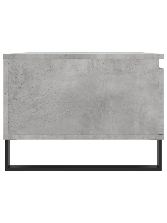 Konferenční stolek betonově šedý 90x50x36,5 cm kompozitní dřevo