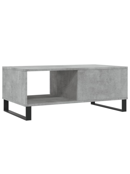 Konferenční stolek betonově šedý 90x50x36,5 cm kompozitní dřevo