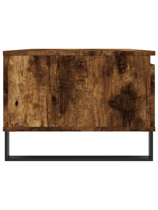 Konferenční stolek kouřový dub 90x50x36,5 cm kompozitní dřevo
