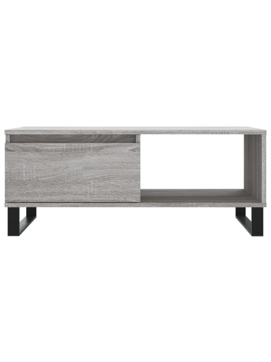 Konferenční stolek šedý sonoma 90x50x36,5 cm kompozitní dřevo