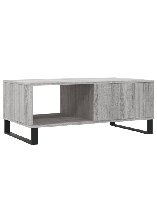 Konferenční stolek šedý sonoma 90x50x36,5 cm kompozitní dřevo