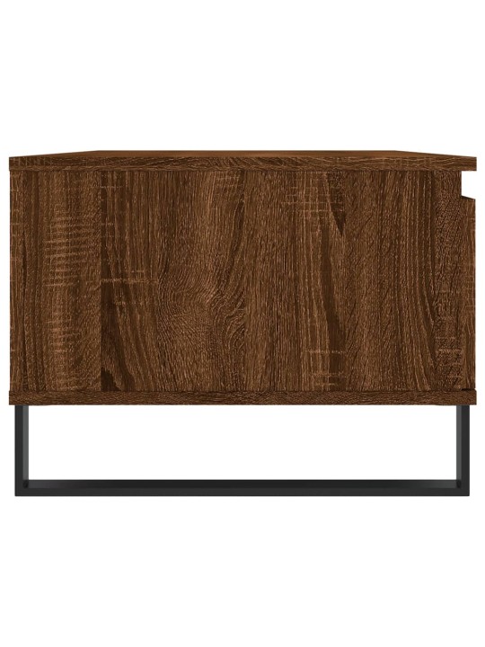 Konferenční stolek hnědý dub 90 x 50 x 36,5 cm kompozitní dřevo