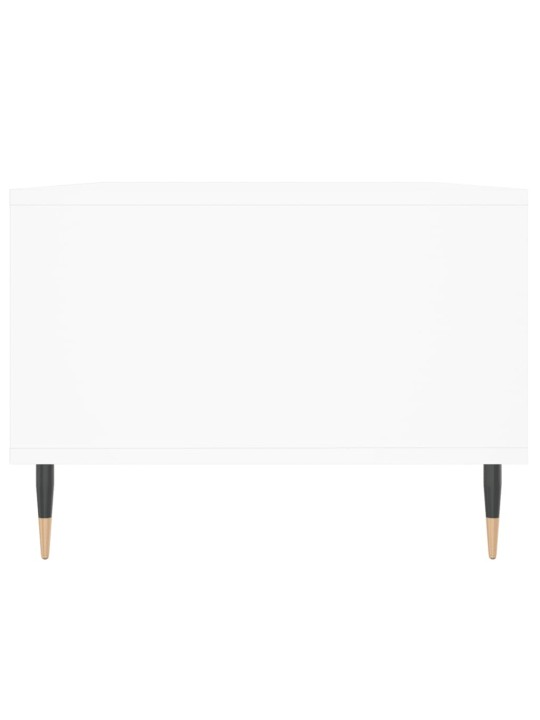 Konferenční stolek bílý 90 x 50 x 36,5 cm kompozitní dřevo