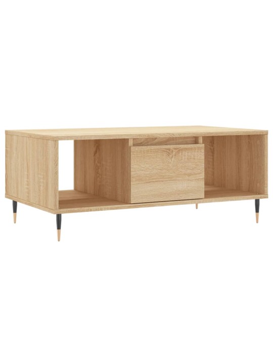 Konferenční stolek dub sonoma 90x50x36,5 cm kompozitní dřevo