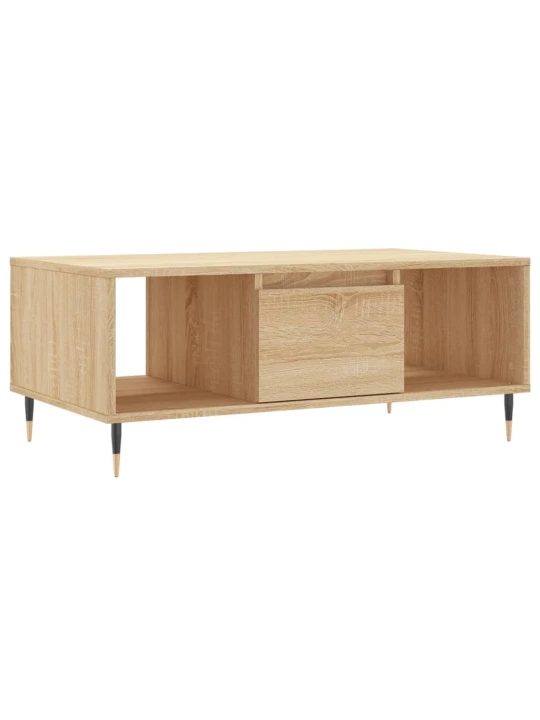 Konferenční stolek dub sonoma 90x50x36,5 cm kompozitní dřevo