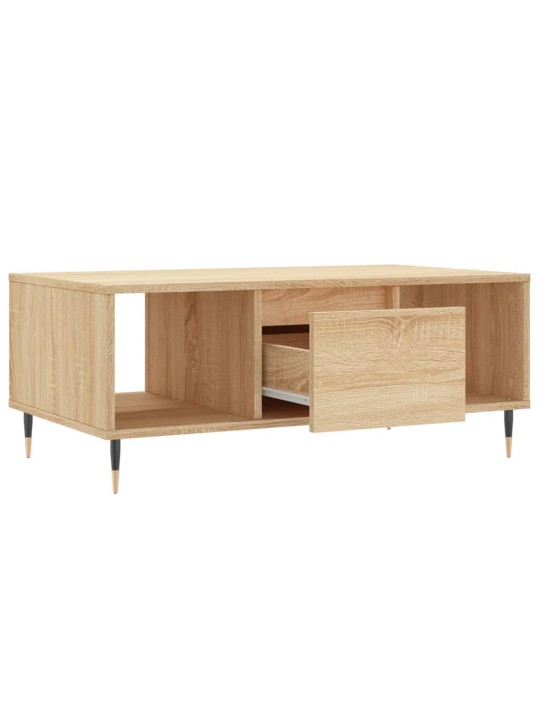 Konferenční stolek dub sonoma 90x50x36,5 cm kompozitní dřevo