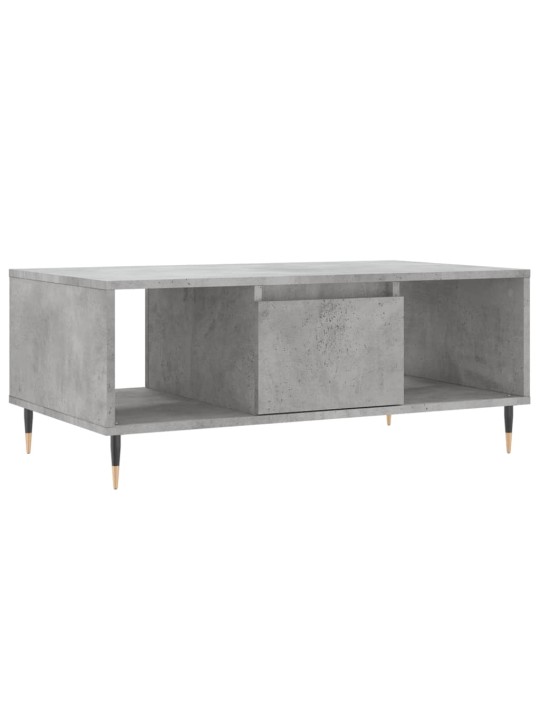 Konferenční stolek betonově šedý 90x50x36,5 cm kompozitní dřevo