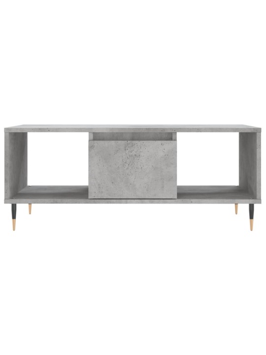 Konferenční stolek betonově šedý 90x50x36,5 cm kompozitní dřevo