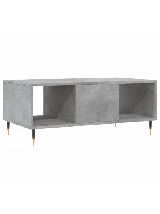Konferenční stolek betonově šedý 90x50x36,5 cm kompozitní dřevo