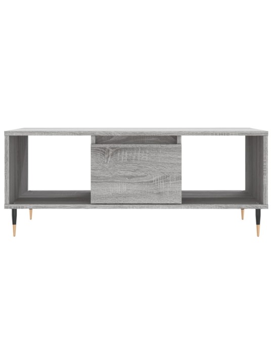 Konferenční stolek šedý sonoma 90x50x36,5 cm kompozitní dřevo