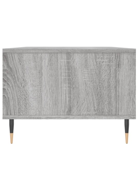 Konferenční stolek šedý sonoma 90x50x36,5 cm kompozitní dřevo