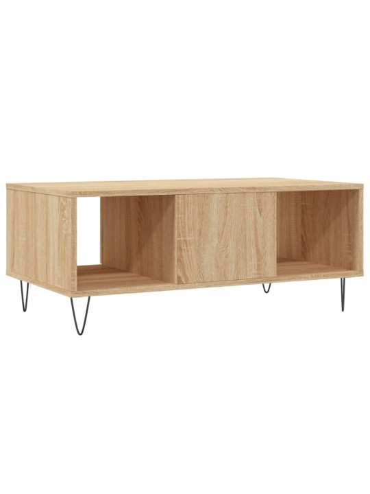 Konferenční stolek dub sonoma 90x50x36,5 cm kompozitní dřevo