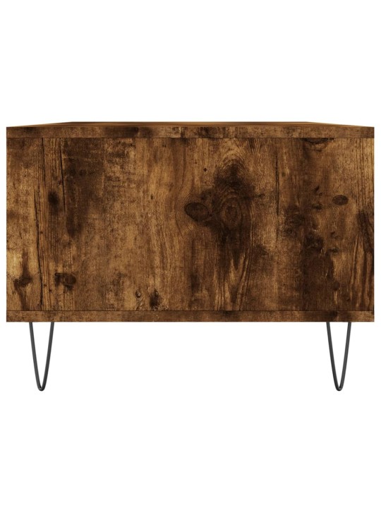 Konferenční stolek kouřový dub 90x50x36,5 cm kompozitní dřevo