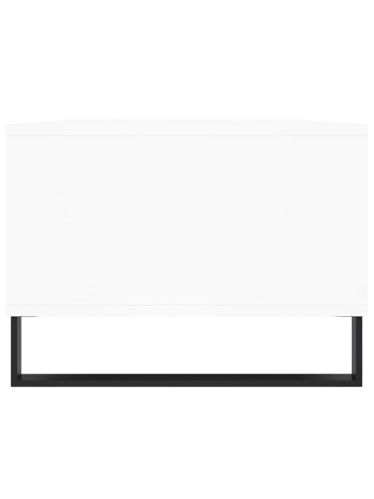 Konferenční stolek bílý 90 x 50 x 36,5 cm kompozitní dřevo