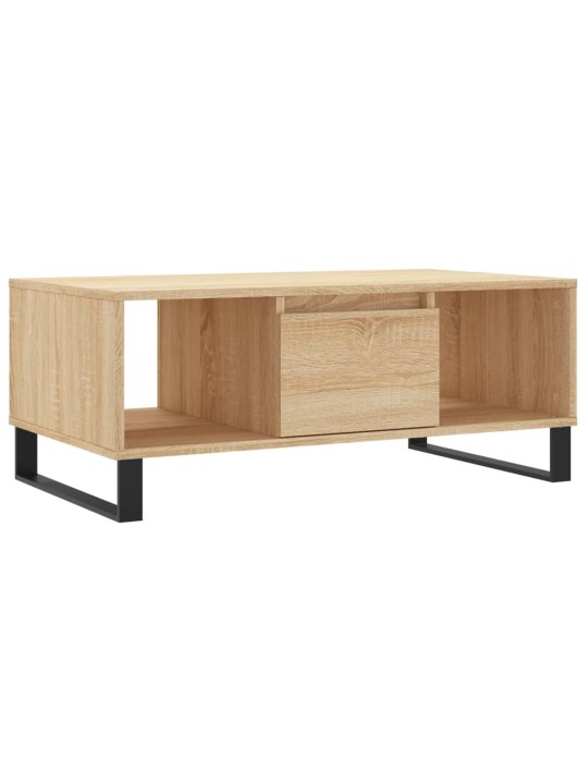 Konferenční stolek dub sonoma 90x50x36,5 cm kompozitní dřevo