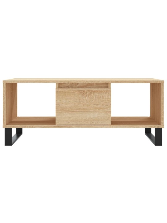 Konferenční stolek dub sonoma 90x50x36,5 cm kompozitní dřevo