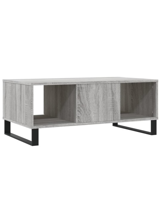 Konferenční stolek šedý sonoma 90x50x36,5 cm kompozitní dřevo