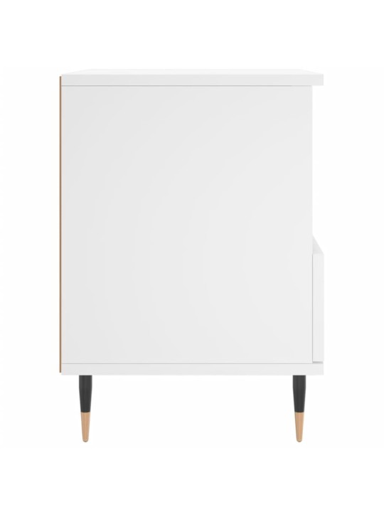 Noční stolky 2 ks bílé 40 x 35 x 50 cm kompozitní dřevo