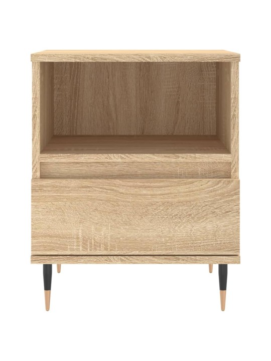 Noční stolky 2 ks dub sonoma 40 x 35 x 50 cm kompozitní dřevo