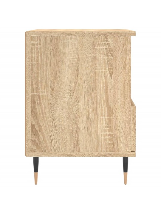 Noční stolky 2 ks dub sonoma 40 x 35 x 50 cm kompozitní dřevo