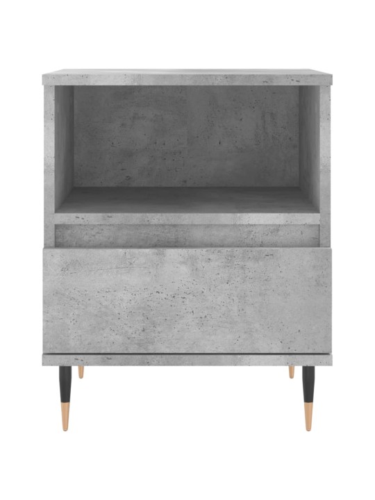 Noční stolky 2 ks betonově šedé 40x35x50 cm kompozitní dřevo