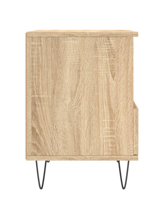Noční stolky 2 ks dub sonoma 40 x 35 x 50 cm kompozitní dřevo