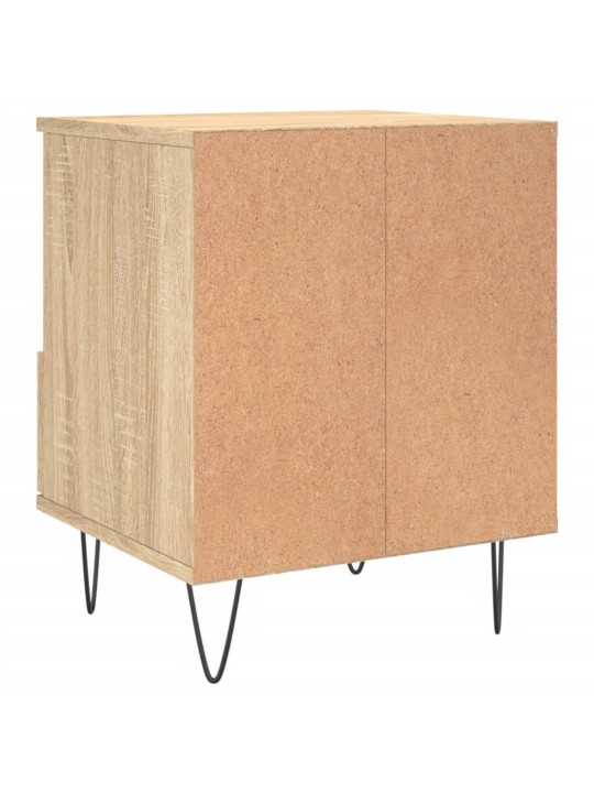 Noční stolky 2 ks dub sonoma 40 x 35 x 50 cm kompozitní dřevo
